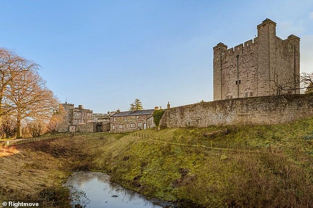 The 22-room castle currently owns the fishing rights to both sides of the River Eden.