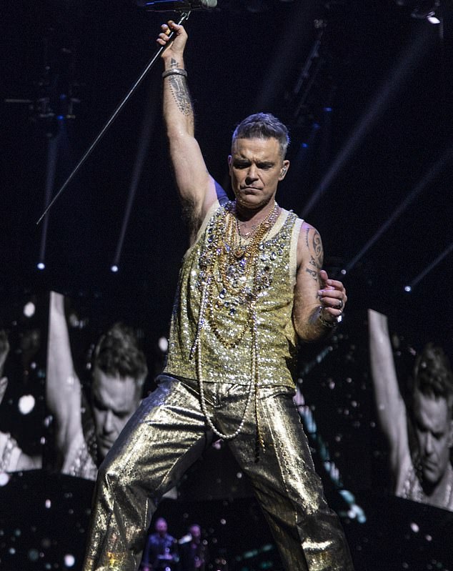 In December, Robbie Williams (pictured) sent fans into a frenzy after announcing he would be headlining the BST Hyde Park Festival on July 6.