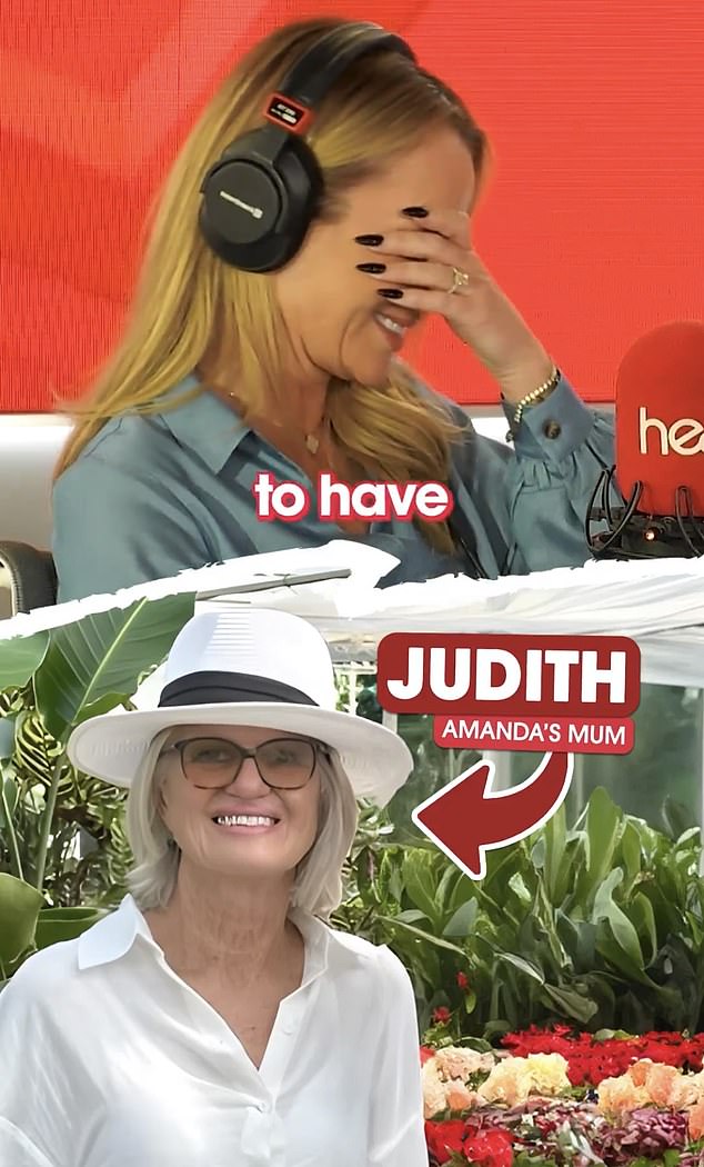 Even Amanda's mother, Judith, 73, joined in on the fun when she called to reveal an annoying character trait of her daughter's.