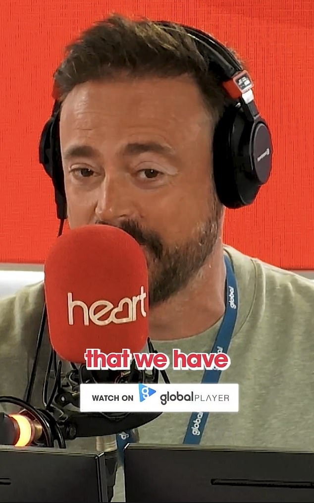 Jamie Theakston, 53, Amanda's co-presenter listened patiently alongside Amanda, but after Judith spoke, she couldn't contain herself. He said, 'That's not a problem we have on this show!'