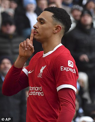 1709906959 233 Jurgen Klopp comes to the defence of Trent Alexander Arnold amid