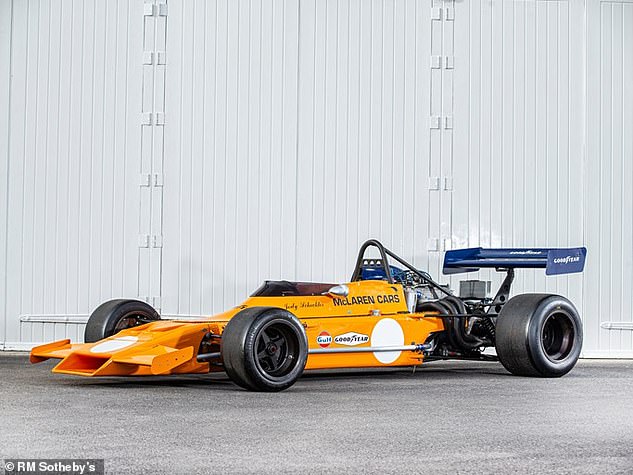 1972 McLaren M21 – presented in the famous McLaren Papaya Orange colors from Scheckter's 1972 Formula 2 season