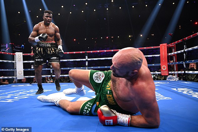 In Ngannou's first boxing fight against Tyson Fury, he had a great performance but lost narrowly.
