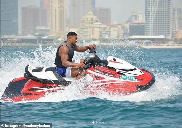 Joshua is often seen enjoying a luxurious holiday in Dubai and relaxing with his entourage.