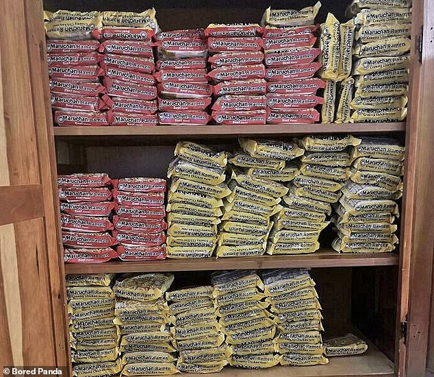 Elsewhere, an online shopper in the US added a $3 package of noodles to her shopping cart to qualify for free delivery, only to receive 144 packages, and was only charged for one.