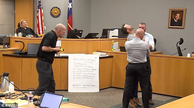 Bloodworth staged a bizarre courtroom demonstration during which he used a Taser on defense attorney Ken Ervin. The demonstration was supposedly intended to show the jury how the Taser worked.