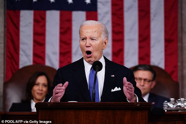 Biden gave a fiery State of the Union speech in which he challenged Republicans over the tax code.