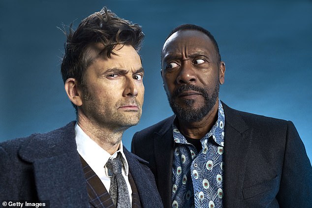 Last year, Doctor Who star David Tennant (pictured left) hosted the charity fundraiser and showed a short sketch of Sir Lenny (pictured right).