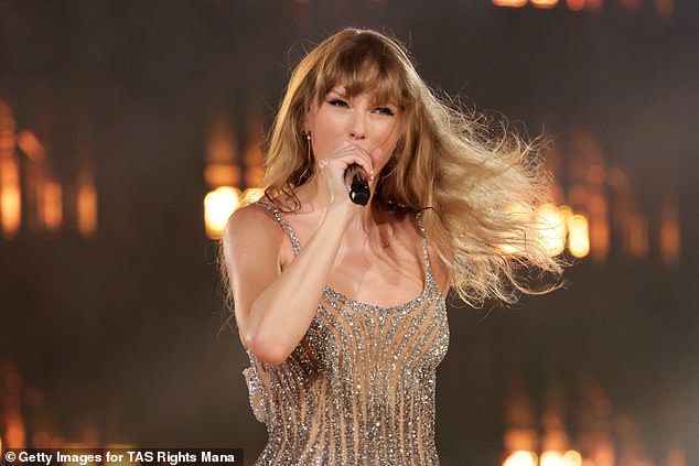 Swift's penultimate show in Singapore was on Friday night; Then, the singer has a two-month break.