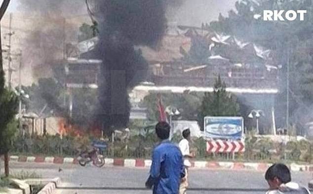 The explosion occurred in front of The Baron hotel, at the Abbey Gate of Kabul airport. Westerners were staying at the hotel before their evacuation flights.