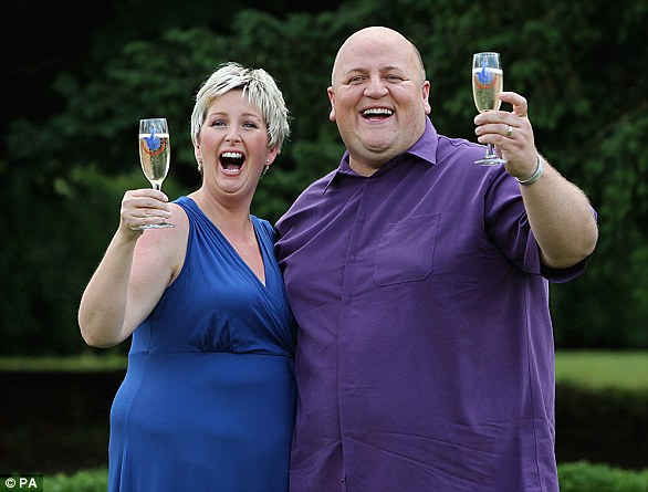 Suffolk's Adrian and Gillian Bayford took home more than £148 million in August 2012.