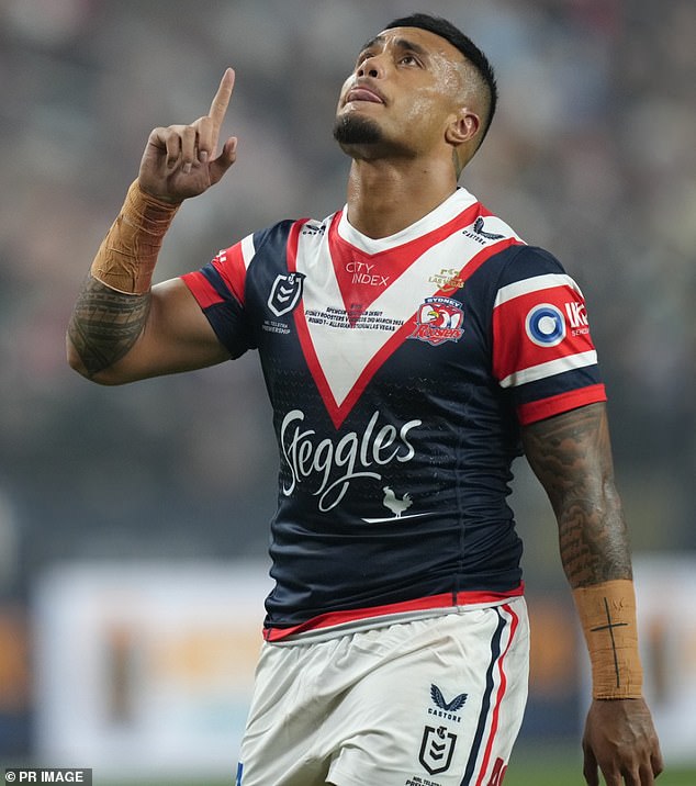 Spencer Leniu is set to receive a lengthy ban from the NRL judiciary after admitting the vile insult against Ezra Mam during the Roosters' win over Brisbane in Las Vegas.