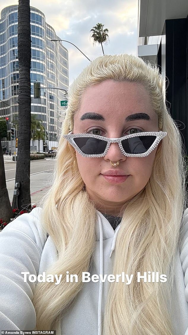 Bynes continued to give her fans glimpses of her new look by sharing several photos and videos on her Instagram Story over the following weeks.