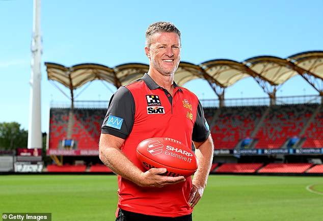 Gold Coast Suns fans will be hoping Hardwick can take them to the AFL finals for the first time in the club's history.