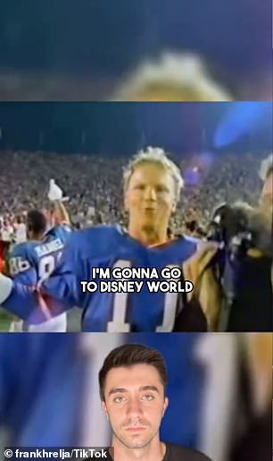 Phil Simms became the first to say 'I'm going to Disney' after Super Bowl XXI