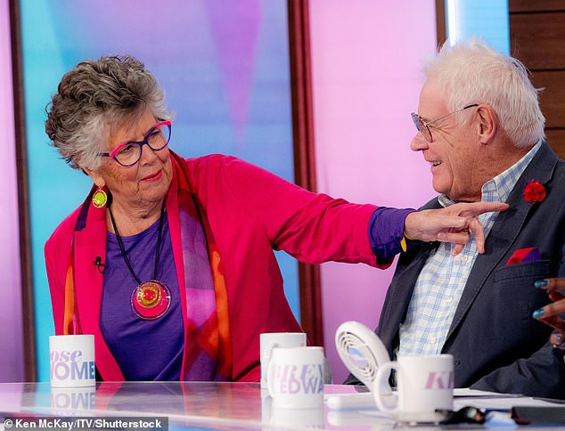 It comes just after the baking sensation shared details of the start of their relationship in a sweet moment on an episode of Loose Women.