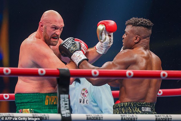 Joshua's victory came just months after Fury struggled against the same opponent.