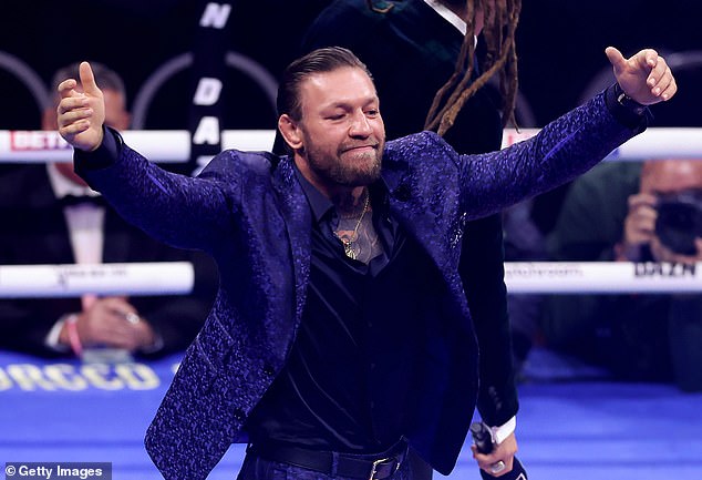 McGregor took to Instagram to give a three-word response to Joshua's victory