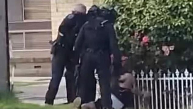 Heavily armed police arrested Dario Palemieri during a raid on an Adelaide property last month.