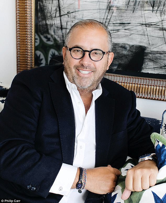 The three-bedroom, two-bathroom apartment in Edgecliff is owned by the late Philip Carr (pictured), who organized the weddings of PR guru Roxy Jacenko and socialite Jessica Ingham.