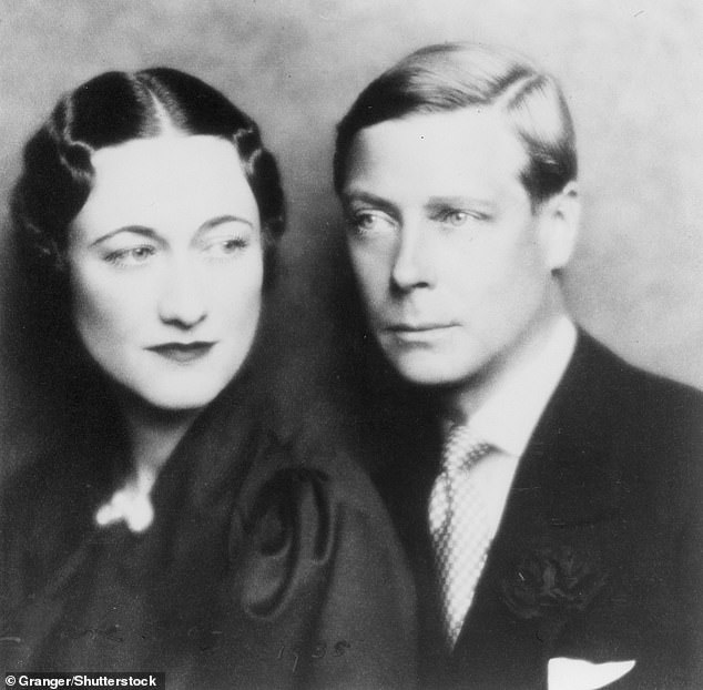 The first studio image of King Edward VIII and Mrs Wallis Warfield Simpson