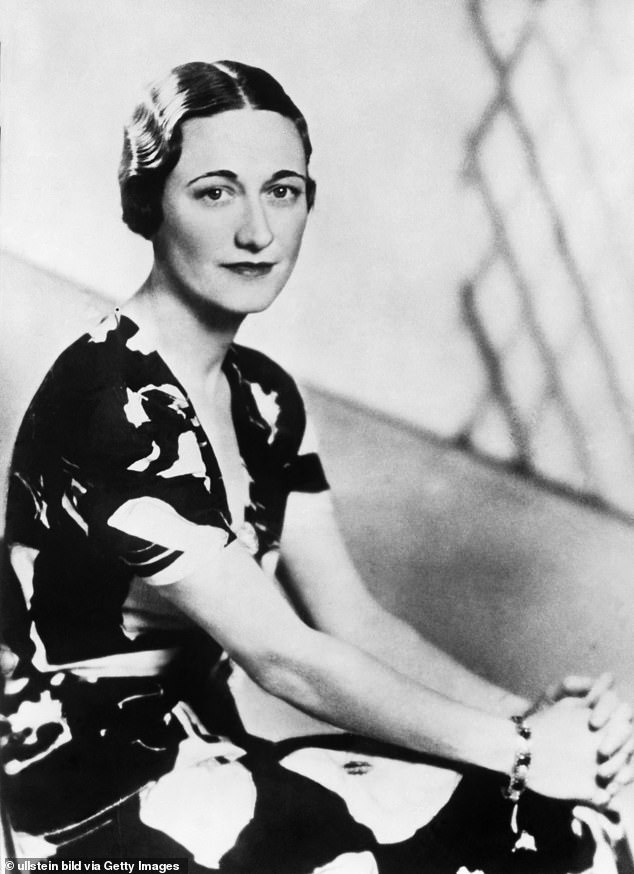 A portrait of Wallis Simpson from around 1936.