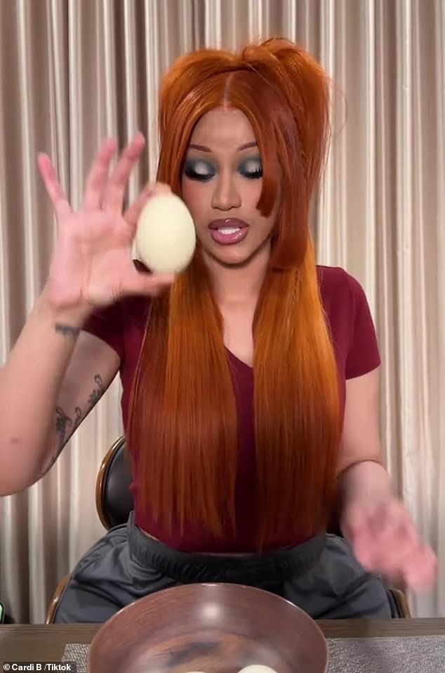 1710006261 625 Cardi B vomits while trying the delicacy balut a fertilized