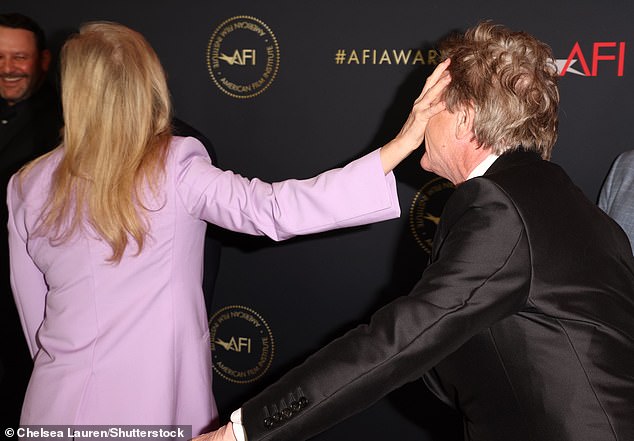 Streep and Short appeared flirty when she playfully shoved him at the AFI Awards in January.