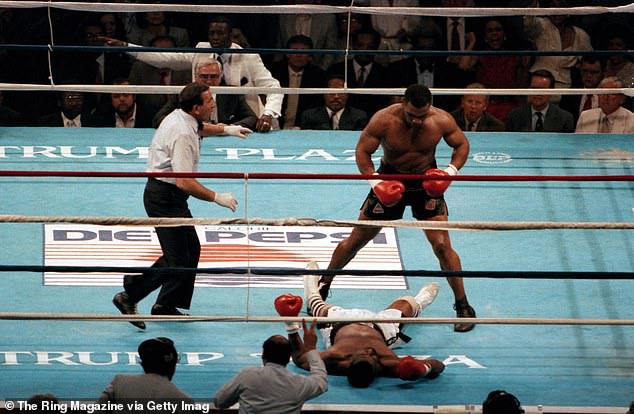 Mike Tyson finished his heavyweight clash against Michael Spinks in 91 seconds in Atlantic City in 1988.