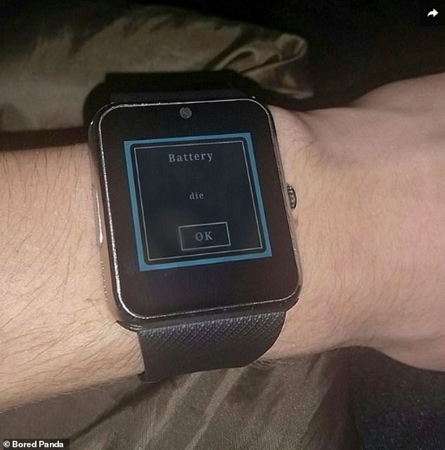 It could have been a cheap smartwatch, but it doesn't take being polite...