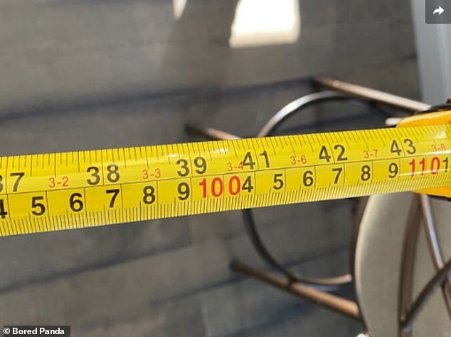 If you're doing DIY projects, you won't want to skimp on a tape measure; This one is missing the 40 inch marker.