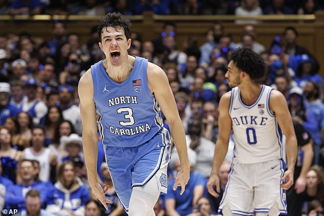 North Carolina's Cormac Ryan scored a season-high 31 points in the 84-79 victory.