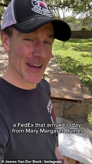 The actor posted a video of his big birthday reveal.