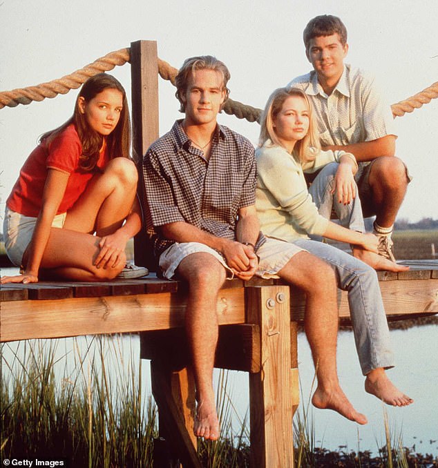 Katie Holmes, Michelle Williams and Joshua Jackson were among Van Der Beek's co-stars on Dawson's Creek, which aired on The WB for six seasons.