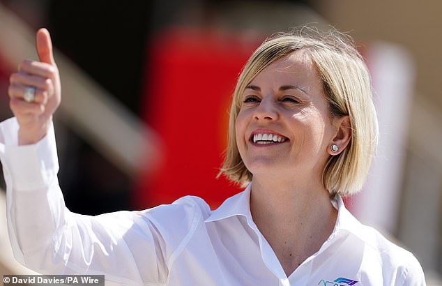 Susie Wolff, who was a Williams development driver in her racing days, is the CEO of the F1 Academy.