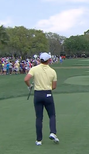 McIlroy would eventually two-putt for birdie, before making six more birdies on his back nine.