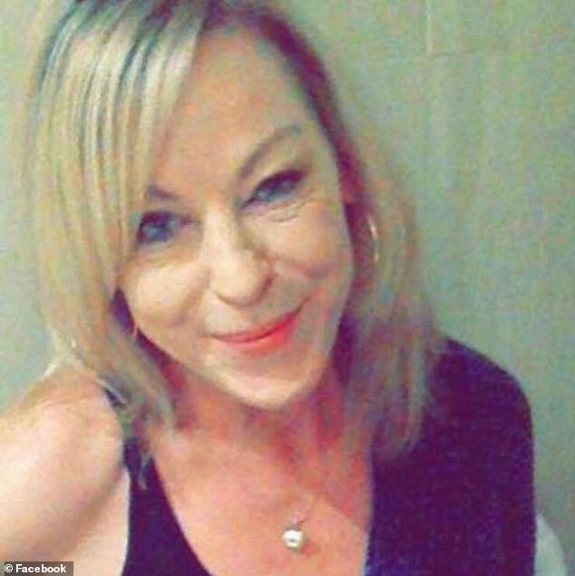 Joanne Perry (pictured), 53, died on Friday night when she was stabbed multiple times in the neck and chest by her daughter Carly Pirronelli