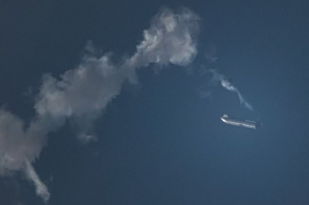 Donations for Cameron County, Texas began minutes after this SpaceX rocket blasted over the area after blasting off from the Boca Chica launch site in March 2021