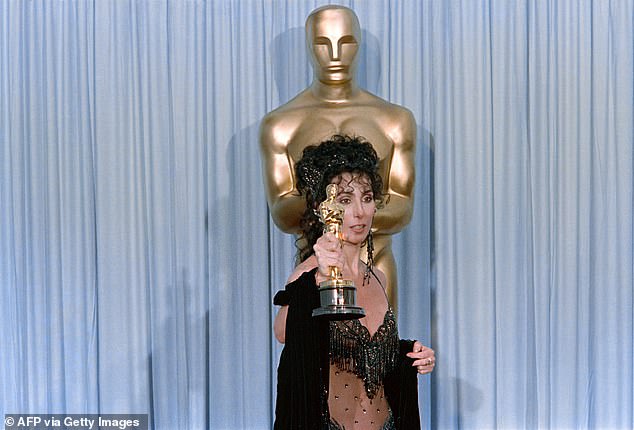 Cher, 77, is just one Tony away from winning her first Academy Award for Best Actress in 1988 for Moonstruck