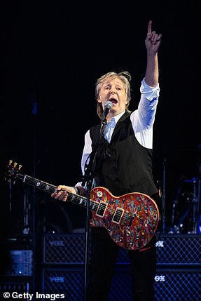 Paul McCartney (pictured in 2022) needs a Tony win to complete the EGOT