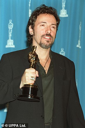 Bruce Springsteen needs an Emmy win as he won an Oscar in the Best Original Song category for Streets Of Philadelphia in 1994 (pictured)