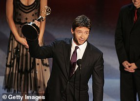 Hugh Jackman needs an Oscar win as he is seen accepting the 2005 Tony for Outstanding Individual Performance in a Variety or Musical Program