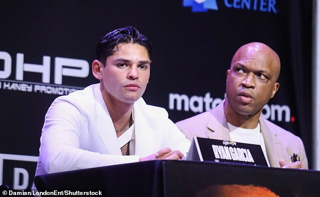 Garcia is preparing for a fight with WBC light welterweight champion Devin Haney in April