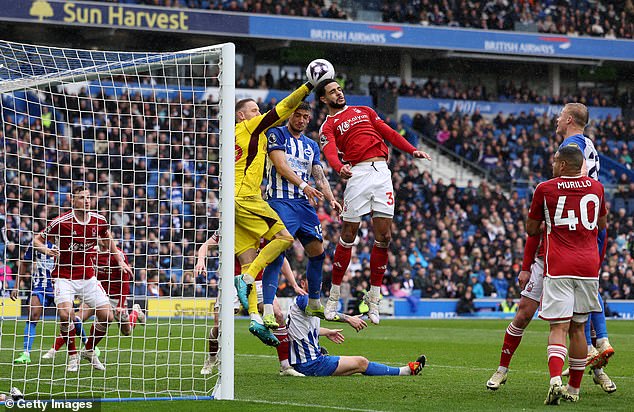 Andrew Omobamidele's own goal separated the two teams at the Amex on Sunday afternoon.