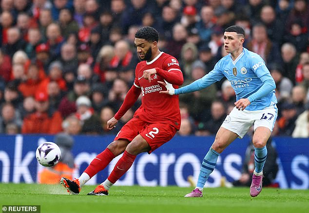 Joe Gomez was a surprise selection at left back, but recovered from a shaky start to put in a good performance.