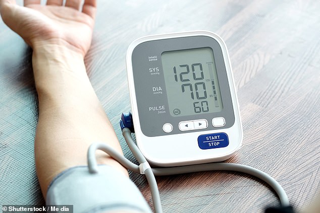 About a sixth of the 2,000 people surveyed say they have put off getting a blood pressure check because they don't feel unhealthy or stressed (stock image)