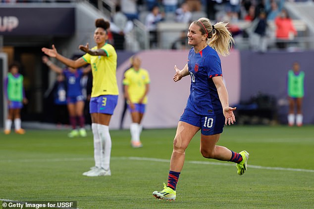 Horan was in form for Sunday's final when she scored her third goal of the tournament against Brazil