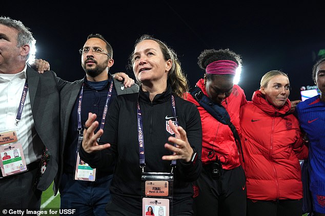 Interim coach Twila Kilgore led the USA to its first prize since its disastrous World Cup campaign