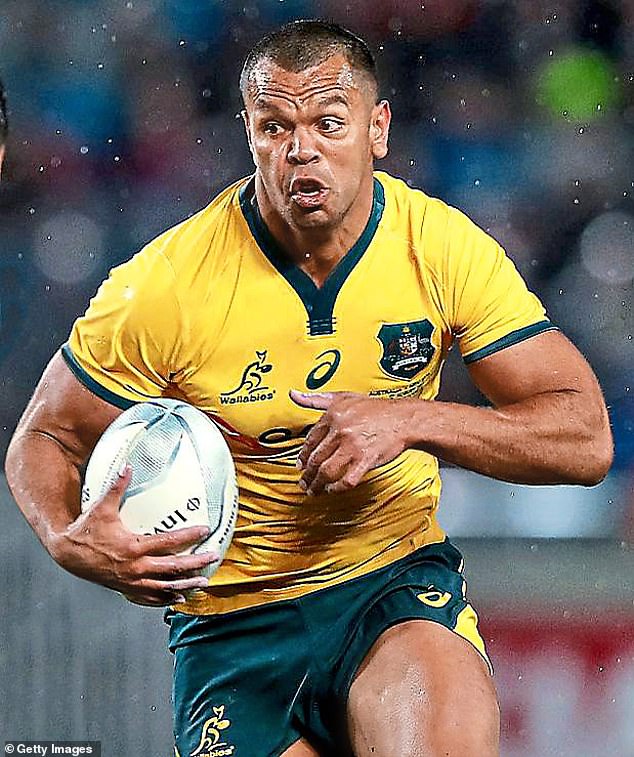 The former Wallabies star (pictured playing for Australia in 2019) had always maintained his innocence after he was charged with three counts over the alleged incident on Bondi Beach.
