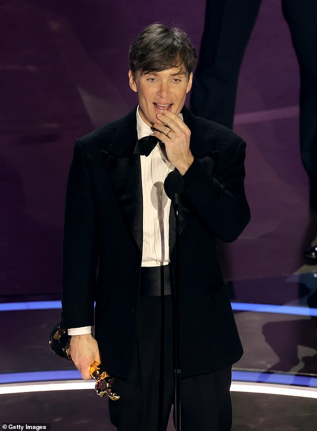 Cillian finally won the Oscar in the coveted Best Actor category for Oppenheimer